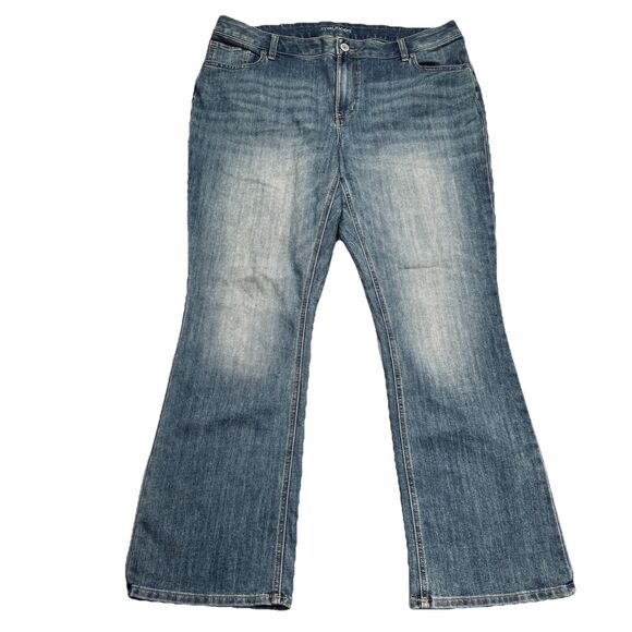 Maurices Bootcut Jeans Plus 20W (40x31) Blue Stretch Womens Denim - Picture 2 of 8